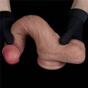 8.5'' Dual Layered Silicone Cock