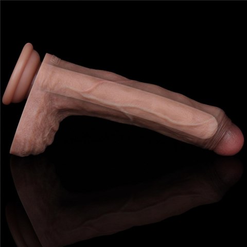 8.5'' Dual Layered Silicone Cock 8.5'' Dual Layered Silicone Cock