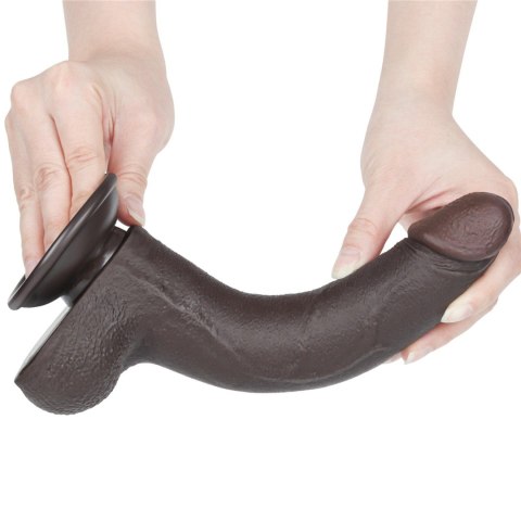8.5'' Sliding Skin Dual Layer Dong Black 8.5'' Sliding Skin Dual Layer Dong Black
