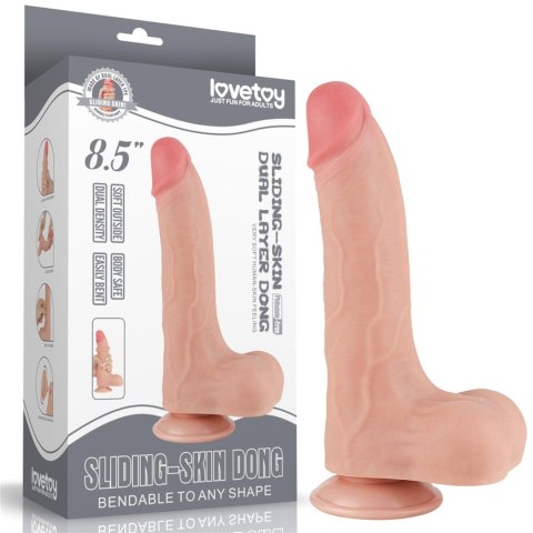 8.5'' Sliding Skin Dual Layer Dong Flesh 8.5'' Sliding Skin Dual Layer Dong Flesh