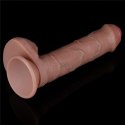 8'' Dual Layered Silicone Cock