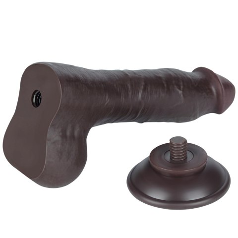 8'' Sliding Skin Dual Layer Dong Black 8'' Sliding Skin Dual Layer Dong Black