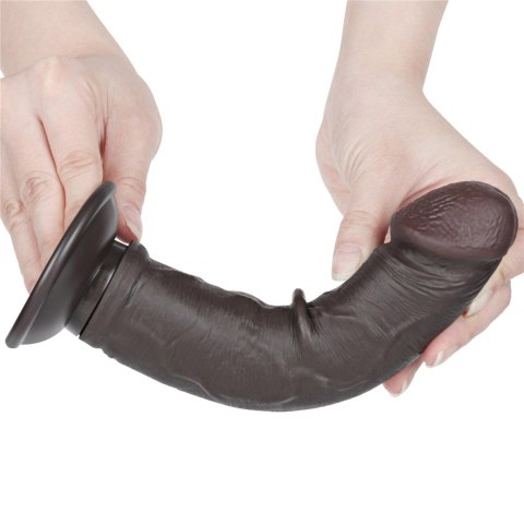 8'' Sliding Skin Dual Layer Dong Black 8'' Sliding Skin Dual Layer Dong Black