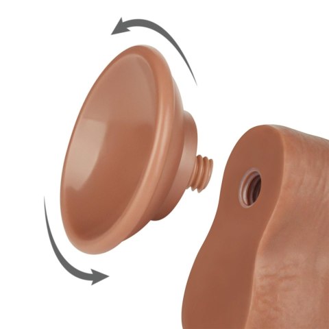 8'' Sliding Skin Dual Layer Dong Brown 8'' Sliding Skin Dual Layer Dong Brown