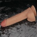 8'' Vibrating Power Basics Cock