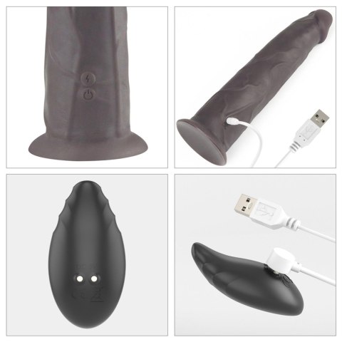 9.0'' Dual Layered Platinum Silicone Rotator 9.0'' Dual Layered Platinum Silicone Rotator