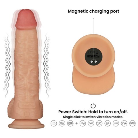 9.5'' Vibrating Power Basics Cock 9.5'' Vibrating Power Basics Cock