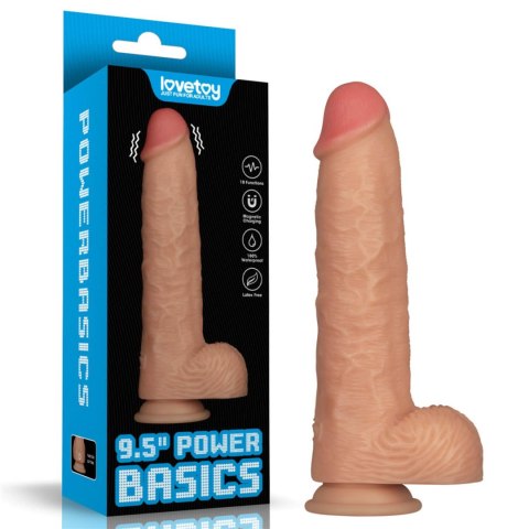 9.5'' Vibrating Power Basics Cock 9.5'' Vibrating Power Basics Cock