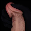 9'' Dual Layered Silicone Cock