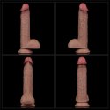 9'' Dual Layered Silicone Cock
