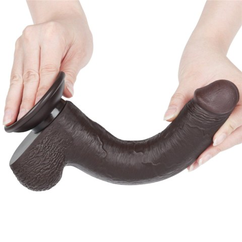 9'' Sliding Skin Dual Layer Dong Black 9'' Sliding Skin Dual Layer Dong Black