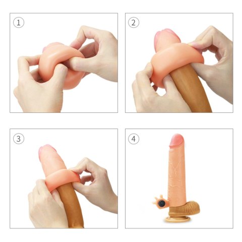Add 2" Vibrating
Silicone Extender Add 2" Vibrating
Silicone Extender