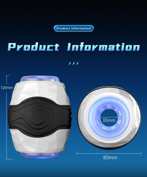 VIBRATING BALL MALE STROKER VIBRATING BALL MALE STROKER
