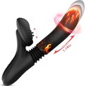 Silicone Vibrator 7 Powerful Modes - Licking,
Thrusting and Heating, Black