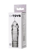 A-TOYS, Penis Sleeve, TPR, Transparent, 15.3 cm