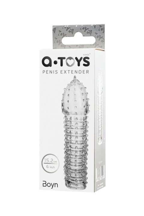 A-TOYS Penis Extender 15.2 cm Sleeve Transparent