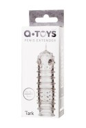 A-TOYS, Penis Sleeve, TPR, Transparent, 15.3 cm