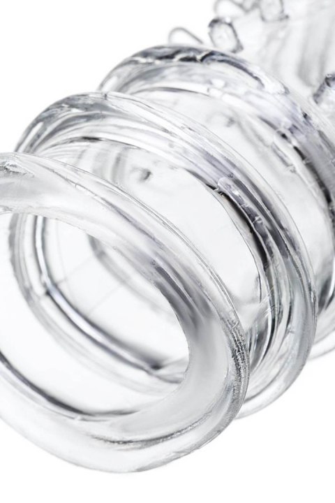 A-TOYS, Penis Sleeve, TPR, Transparent, 15.3 cm