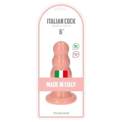 Plug-Italian Cock 6""Flesh