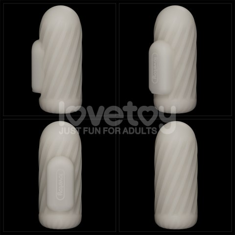 MASTURBATOR KNIGHTS RING VIBRATING DUAL PURPOSE SLEEVE-SPIRAL 24-0576
