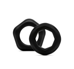 Classic Silicone Cock Rings - 2 Pack