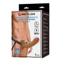 PRETTY LOVE - Harnes Briefs BRADDEN 6.7" 10 functions