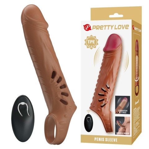PRETTY LOVE - Penis Sleeve 12 vibration settings