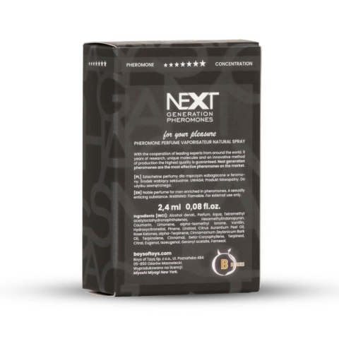 Feromony Męskie - Miyoshi Miyagi Next ""X""2,4 ml