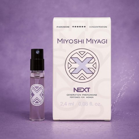Feromony Damskie - Miyoshi Miyagi Next ""X"" 2,4 ml