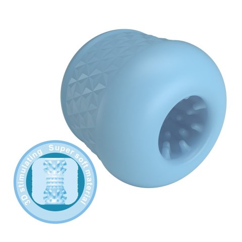 MASTURBATOR PRETTY LOVE CRYSTLE BLUE 05-1873