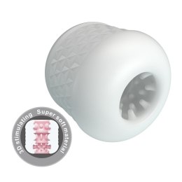 MASTURBATOR PRETTY LOVE CRYSTLE WHITE 05-1871