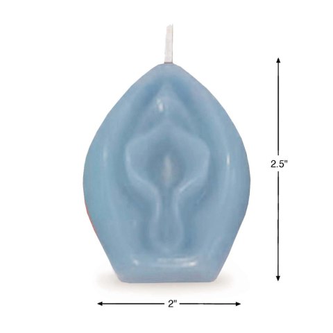 Eden's Candle - Vanilla Scented Vagina - Blue
