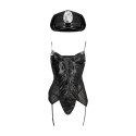 Police Costume - S/M - Black