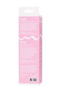 Relief vibrator with clitoral stimulation Flovetta Flax, silicone, mint, 17.5 cm