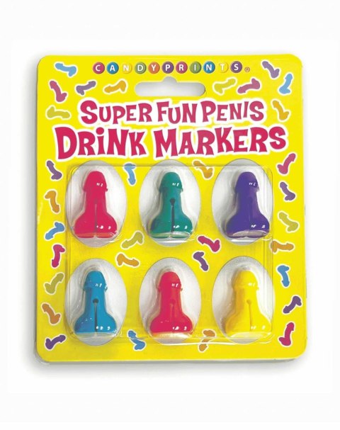 Super Fun Penis Silicone Drink Markers