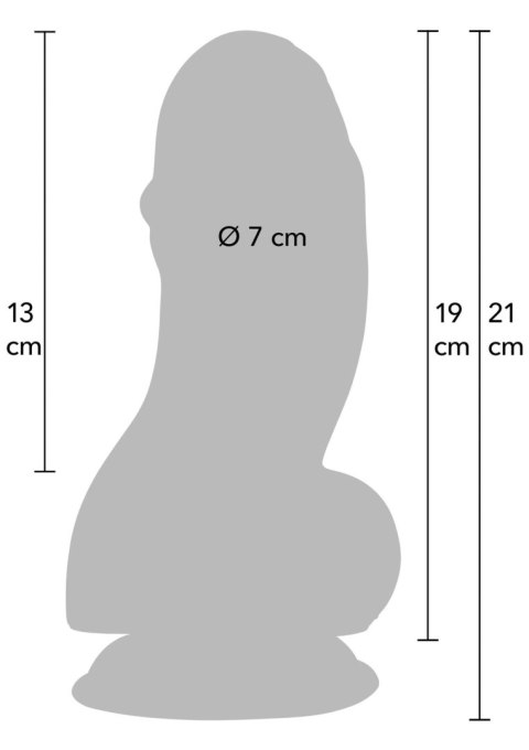 Fat Boys Dildo PVC 19 cm