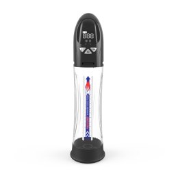 Pompka- PASSION PUMP, PREMIUM RECHARGEABLE AUTOMATIC WATERPROOF LCD PUMP
