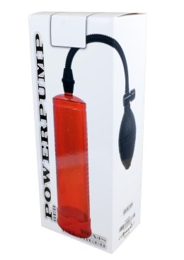 Pompka dla mężczyzn Powerpump - Czerwony