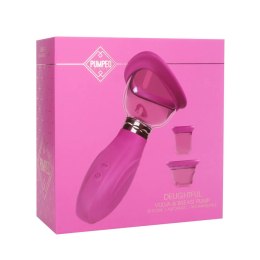 Delightful - Rechargeable Vulva and Breast Pump - Pink