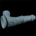 11'' Rechargeable Thrusting and Vibrating Silicone Dildo with Remote