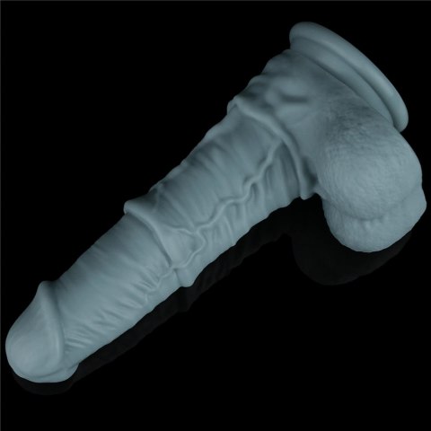 11'' Rechargeable Thrusting and Vibrating Silicone Dildo with Remote