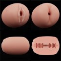 Slider Double-Ended Masturbator Ass and Vagina