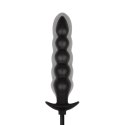 Anal Collection - Inflatable Anal Plug with Pump 20 cm - Black
