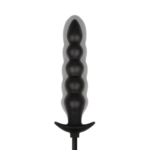 Anal Collection - Inflatable Anal Plug with Pump 20 cm - Black
