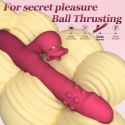 Silicone Vibrator - 7 rotating functions and 7 licking functions
