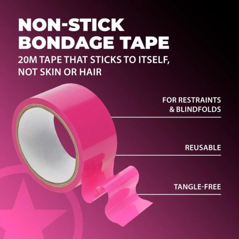 PVC Non-Stick Tape - 20 m - Pink