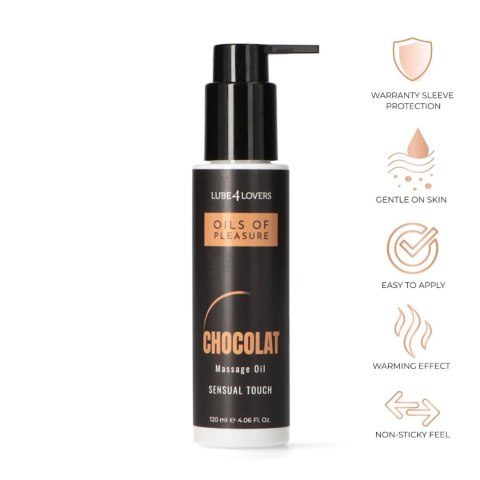 Olio da Massaggio Pleasure Cioccolato 120 ml