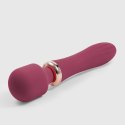 CRUSHIOUS DUAL MASSAGE WAND JINX RED WINE