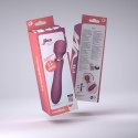 CRUSHIOUS DUAL MASSAGE WAND JINX RED WINE