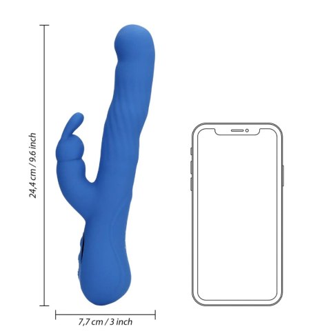 Wiggle Rabbit Vibrator - Jetset Blue